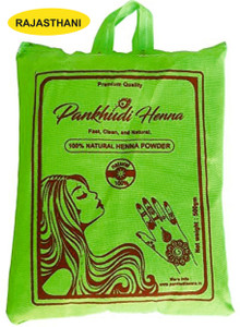Pankhudi Henna Mehandi Powder (triple filtered) Sojat Rajasthani Henna Powder For Hair and Hand Natural Mehendi
