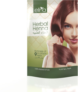 elina Herbal Henna Powder | 100% Pure and Natural | Mehndi for Hair