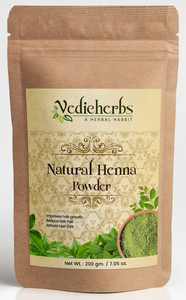 वेदीचर Henna Herbal Powder for Hair Growth, Natural & Shiny Hair, Reduce Hair Fall