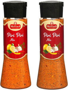 motaba masala Tasty Piri Piri Spice Mix, Seasonings Masala For Pizza, French Fries -(100gm X2)