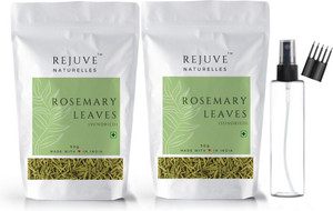 Rejuve Naturelles Rosemary Leaves 100G (Pack of 2*50g) for Hair Care | Spray and Applicator