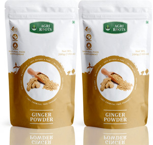 AGRI ROOTS Ginger Powder - Sonth (Adrak Powder/ Ginger Powder) Flavor ...