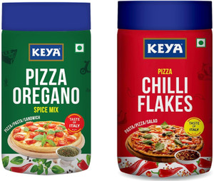 keya Pizza Chilli Flakes(80g) & Pizza Oregano(75g)