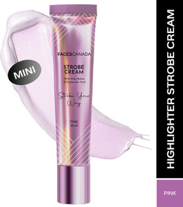 FACES CANADA Strobe Cream Mini - 18 ml | Instant Illumination | Primer + Moisturizer + Highlighter