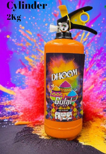 Shree Jee Product Dhoom Gulal Cylinder Holi Color Powder Pack of 1