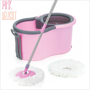 PINEVINTA PINK DELIGHT PLASTIC HANDLE MOP SET Mop Set