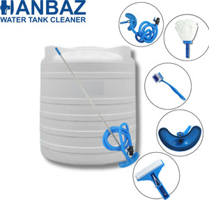 HANBAAZ HANBAZ Water Tank Cleaner For Home-Extra Large Edition 2000 Litre. Plastic Wet and Dry Brush