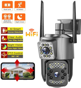OSQD Dual Lens WiFi CCTV Camera with Motion Alert System CCTV CAMERA ...