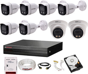 CP PLUS Hybrid DVR, 6B/2D CAMERA COLOUR VIEW NIGHT VISION CAMBO SET  With 1TB HDD Security Camera Price in India Buy CP PLUS Hybrid DVR, 
