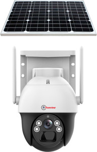 Trueview T18149 4G Sim Based 4Mp Battery Powered Mini Pan Tilt With Solar Panel, Security Camera