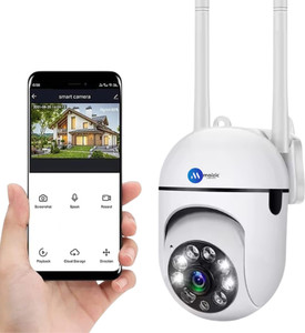 Maizic Smarthome 3 MP FHD WiFi Indoor Mini Fox Ptz CCTV Camera For Home with Color Night Vision Security Camera