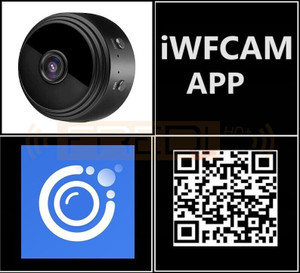 FREDI HD PLUS Mini WiFi Wireless Camera 1080P Audio and Video