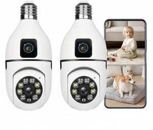 Digicom 6MP Dual lens/Dual Screen wifi Camera Night Vision Two way ...