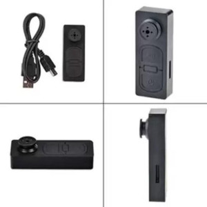 PERAMISYM SPY Mini Hidden Camera in Button Shape Camera 720p HD Resolution Spy Camera