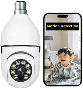 otoobest 3MP Smart IP Wi-fi CCTV Camera Pan-Tilt 360° Indoor 1080P (Bulb Camera) Security Camera