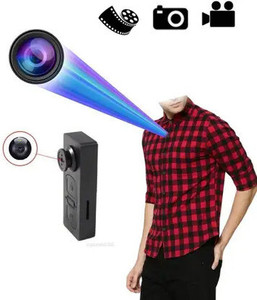 SKY HUB HD Mini Button Spy Cam – Audio Video Recorder, 32GB Memory Card Slot Spy Camera