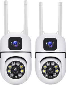 VisionCam Dual Lens PTZ WiFi Security Camera, 360° Rotation, Full HD - Image 1