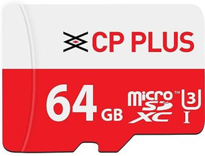 CP PLUS CP-NM64 64 GB MicroSDXC Class 10 30 MB/s Memory Card Compatible with Camera