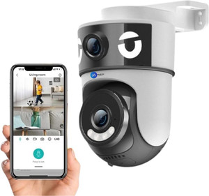 Maizic Smarthome Supercam Kyron 5+5MP FHD Dual Lens/Screen WiFi Outdoor CCTV Security Camera