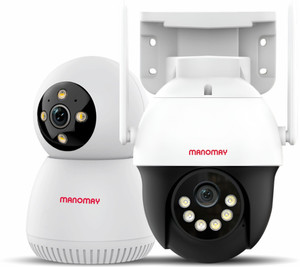 Manomay Pack of 2 3MP WiFi Pan Tilt CCTV Cameras - Image 6