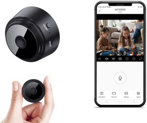 SIOVS WIFI SECURITY CAMERA 1080p HD Mini WiFi Spy Secret Wireless IP CCTV Camera Supports MicroSD Sports and Action Camera