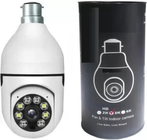 PERAMISYM WiFi CCTV Came Wireless Indoor Camera bulb shape bulb watch wireless camera spy Security Camera