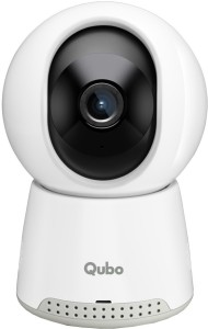 Qubo Smart Cam 360 Q100 by HERO GROUP 3MP 1296p WiFi CCTV 2 Way Talk Night Vision Security Camera