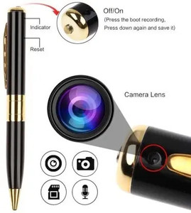 PERAMISYM PEN CC-53 SPY PEN 720P CAMERA FULL HD AUDIO & VIDEO RECORDING ULTRA HD PRO LENS Spy Camera