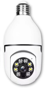 GiftNow 5MP Smart 1080P Bulb CCTV | 360° PTZ | Night Vision | Motion Detection CCTV Security Camera