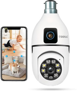 DDLC Dual Lens Full HD 3mp AI (Upgraded) CCTV Night Vision Motion Sensor Security Camera