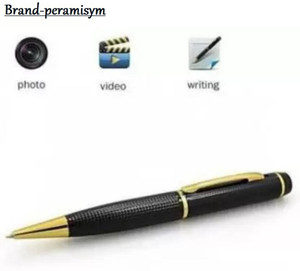 PERAMISYM Spy Pen Camera, Full HD Mini Hidden Camera Pen with Video and Photo Recorder Security Camera