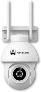 ApnaCam 4MP 2K Full HD 360° WiFi Camera Outdoor | Color Night Vision AI Detection IP66 Security Camera