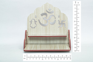 STASTORE Wooden Best Designer antique Home Pooja Ghar Decorative Wall Hanging Temple.Art and Craft Wooden Temple Beautiful Plywood Pooja mandir Room Home Decor Office OR Home Temple Engineered Wood Home Temple