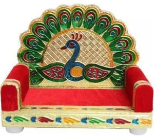 K E P Laddu Gopal Singhasan Laddu Gopal Singhasan Bal Gopal Singhasan Thakurji God Sofa Solid Wood Home Temple
