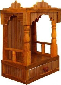 Infinitys Beautiful wooden Plywood Mandir for Pooja Home Decoration Wall Hanging Beautiful Engineered Wood Home Temple (Height: 45, Pre-assembled). Engineered Wood Home Temple