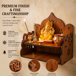 Goelite Engineered Wood Home Temple