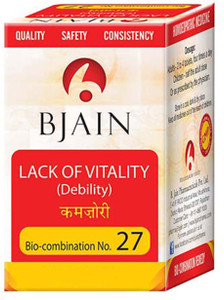 Bjain BioCombination No. 27 [Lack of Vitality (Debility)] , Tablets