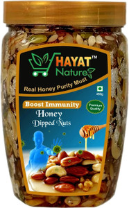 Hayat Nature Dry fruits & Nuts dipped with honey |100% Immunity & Energy Booster