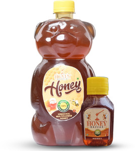 honeybazzar HIMACHAL MULTI FLOWER HONEY[Pack of 1] Buy 1kg Get 200 Grams Extra