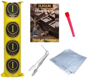 ILHAM MAGIC COIL CHOCOLATE FLAVOR CHIMTA FOIL MOUTH TIP CHOCOLATE Hookah Flavor