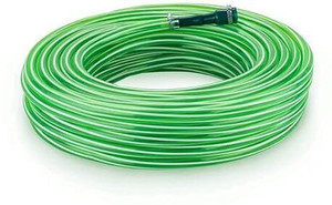 RAMA PIPE 0.5 inch 30 Meter (100 FEET) zebra Heavy Duty Water pipe flexible lawn car bike wash Hose Pipe