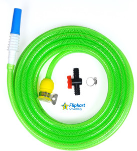 Flipkart SmartBuy 10 Meter Braided green Hose Pipe with Spray and Accessories(dia-meter:14mm) Hose Pipe