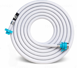 स्टोर्ग Flexible & Leak-Proof Washing Machine Inlet Hose Water Pipe With Tap Adaptor for Top and Front Load Fully Automatic PVC होज़ पाइप