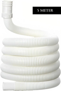 Episkey OUTLET_5M Washing Machine Drain Pipe Heavy Duty PVC Outlet Hose | Flexible & Leak-Proof Hose Pipe