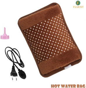 Fluent Electric Hot Water Bag for Periods joint back stomach pain relief Warm Bag Electrical 1 L Hot Water Bag