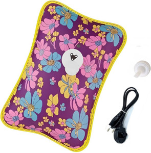 Ukarto Electric Hot Water Bag with Heating Pad For Joints, Periods Pain Relief Warm Bag Electrical 1 L Hot Water Bag