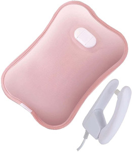 NLB ENTERPRISE Premium Dual Insulation 6 Layer of Protection Electrical Hot Water Bag(Pink) pain relief premium hot water bag 900 ml Hot Water Bag