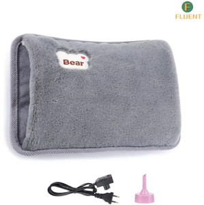 Fluent Electric Hot Water Bag with Auto Power Cut-Off for pain relief Warm Bag Electrical 1 L Hot Water Bag