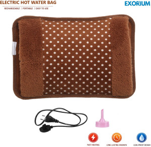 EXORIUM Electric Hot Water Bag for Periods joint back stomach pain relief Warm Bag Electrical 1000 ml Hot Water Bag