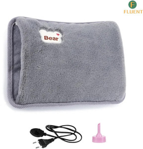 Fluent Electric Hot Water Bag with Auto Power Cut-Off for pain relief Warm Bag Electrical 1 L Hot Water Bag